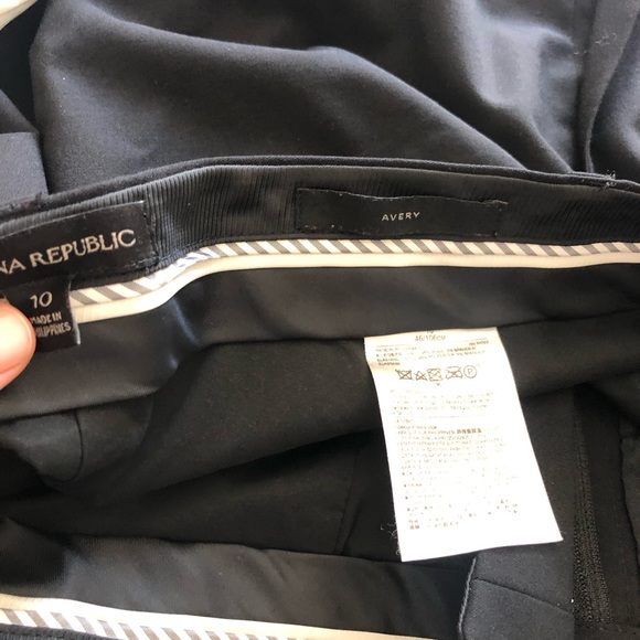 Black suit with cigarette crop slacks - Picture 2 of 2